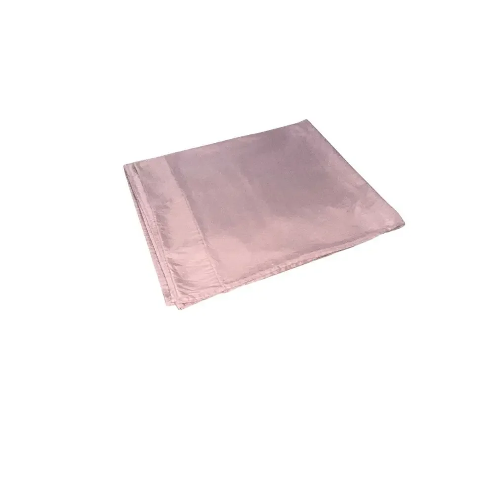 Solid Purple Microfiber Flat Sheet Queen Size Bedding 104x86 Polyester